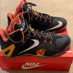lebron 11 elite black
